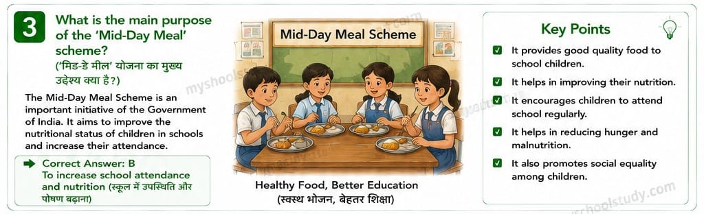 Class 7th Social Science Quiz Of NCERT with MCQs 7.18.3 class 7th so. science myschoolstudy.com