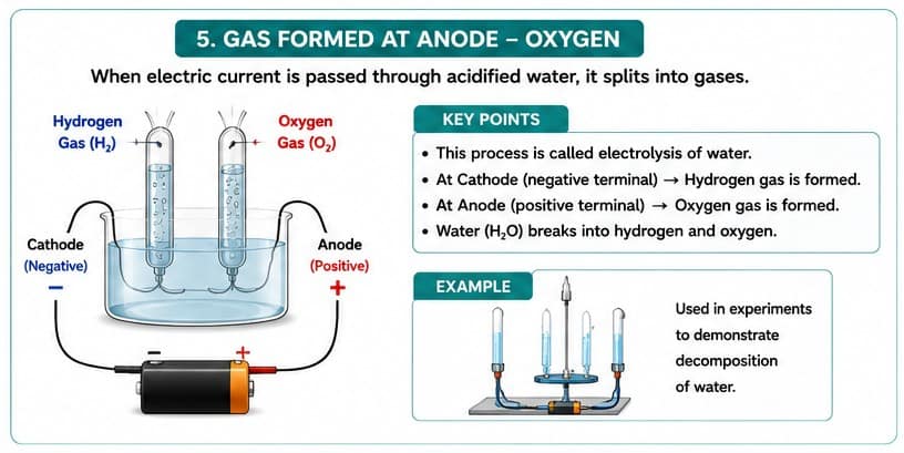 Quiz Class 8th Science 07-05-2026 class 8.5 gas form at anode, myschoolstudy.com (1)