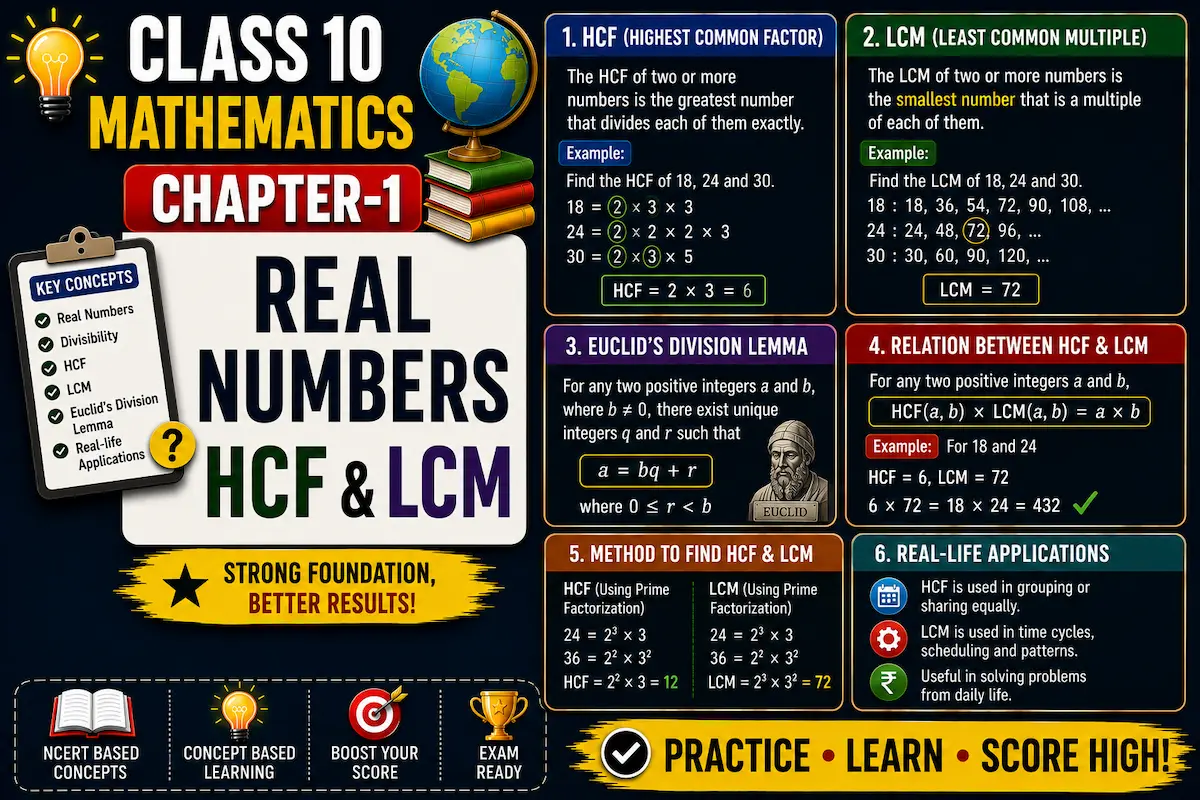 Class-10-Maths-Chapter-1-Real-Numbers-HCF-LCM-myschoolstudy.com